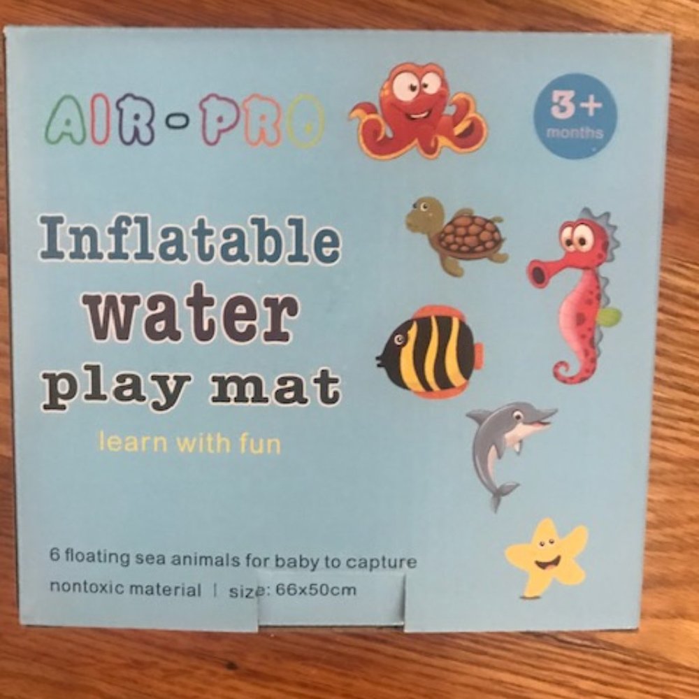 Inflatable Water Tummy Time Baby Play Mat